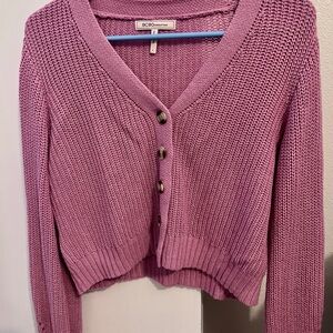 BCBGeneration Women's Mauve Cardigan